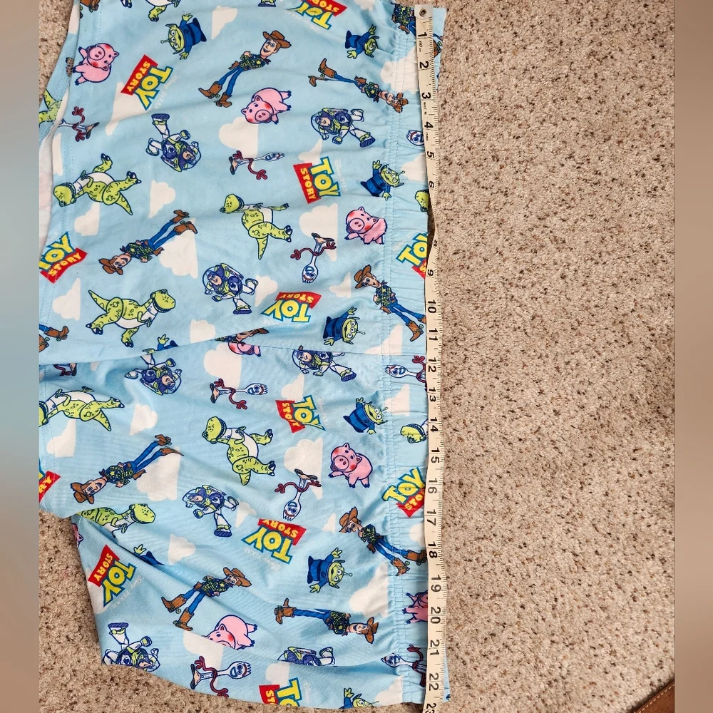 Disney Blue Toy Story Pajama Shorts - Picture 4 of 5